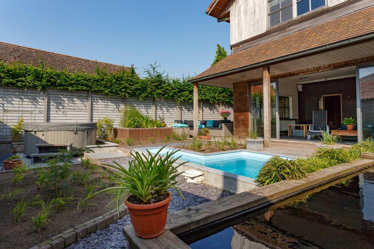 Zente Vila Sint-Laureins Exterior foto